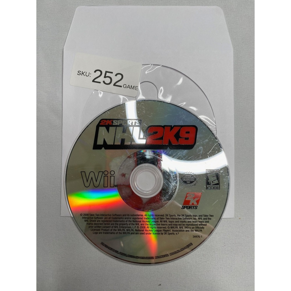 NHL 2K9 Nintendo Wii